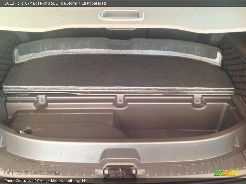 Ice Storm / Charcoal Black 2013 Ford C-Max Hybrid SEL