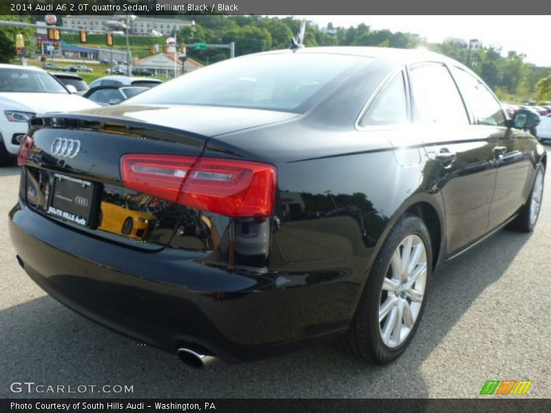 Brilliant Black / Black 2014 Audi A6 2.0T quattro Sedan