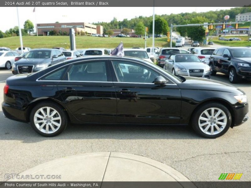 Brilliant Black / Black 2014 Audi A6 2.0T quattro Sedan