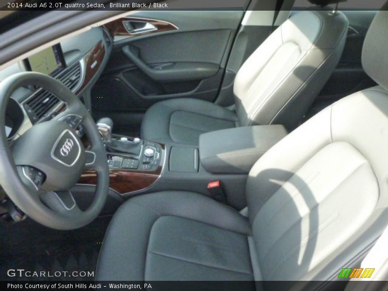 Brilliant Black / Black 2014 Audi A6 2.0T quattro Sedan