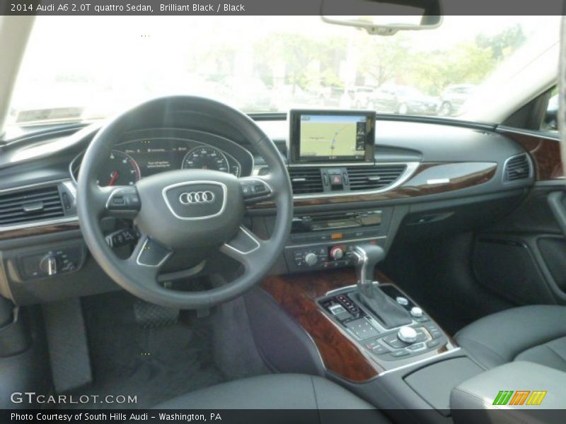 Brilliant Black / Black 2014 Audi A6 2.0T quattro Sedan