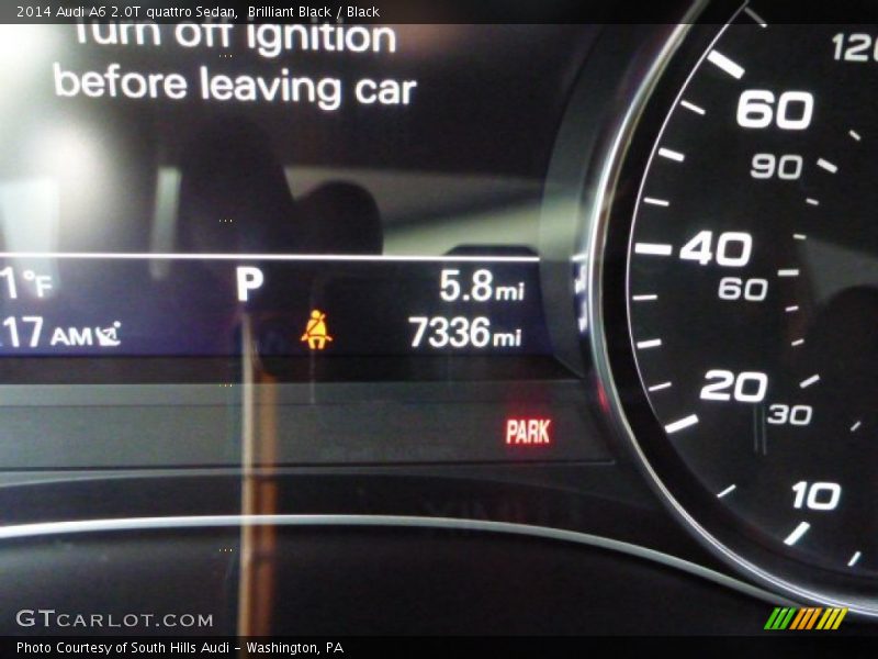 Brilliant Black / Black 2014 Audi A6 2.0T quattro Sedan