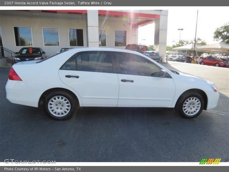 Taffeta White / Gray 2007 Honda Accord Value Package Sedan