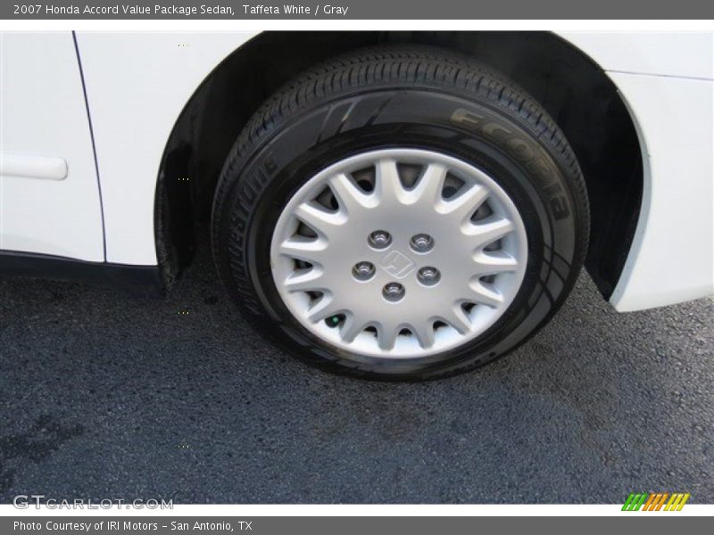 Taffeta White / Gray 2007 Honda Accord Value Package Sedan
