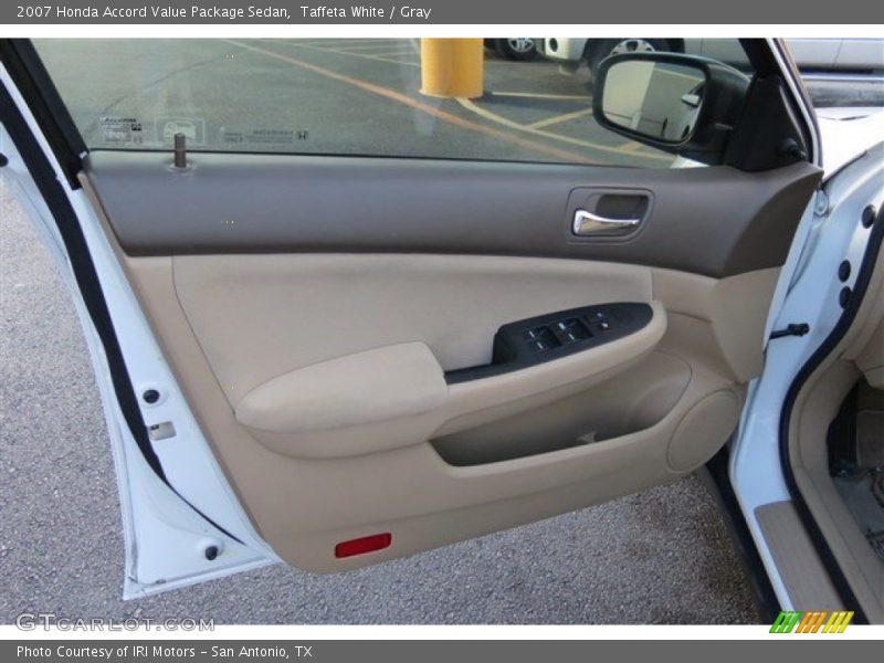 Taffeta White / Gray 2007 Honda Accord Value Package Sedan