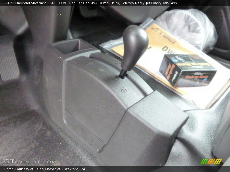 Victory Red / Jet Black/Dark Ash 2015 Chevrolet Silverado 3500HD WT Regular Cab 4x4 Dump Truck