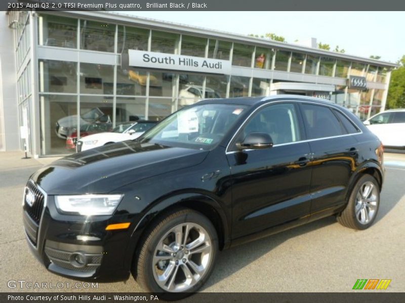Brilliant Black / Black 2015 Audi Q3 2.0 TFSI Premium Plus quattro