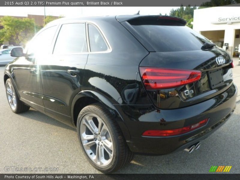 Brilliant Black / Black 2015 Audi Q3 2.0 TFSI Premium Plus quattro