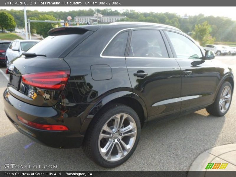 Brilliant Black / Black 2015 Audi Q3 2.0 TFSI Premium Plus quattro