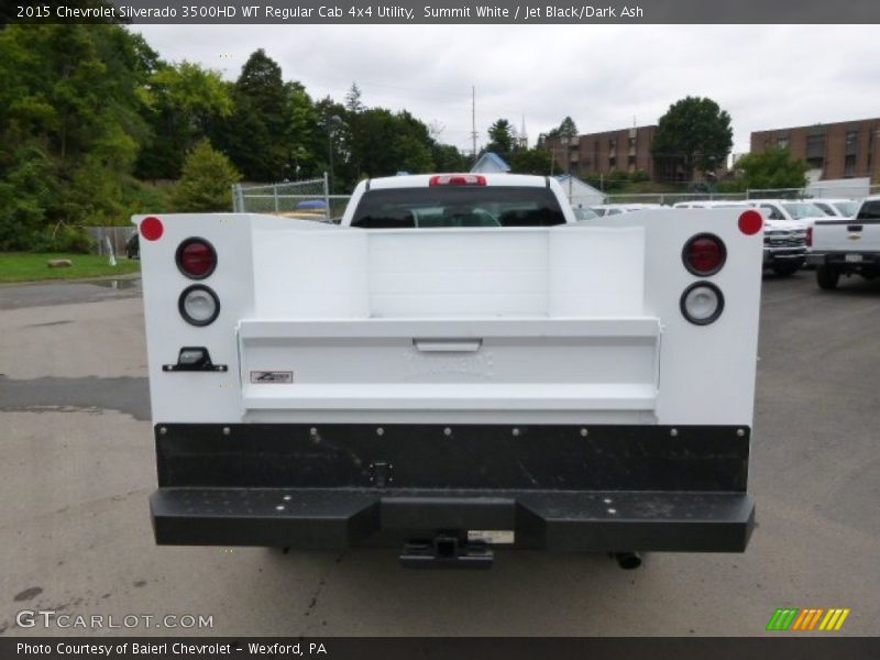 Summit White / Jet Black/Dark Ash 2015 Chevrolet Silverado 3500HD WT Regular Cab 4x4 Utility