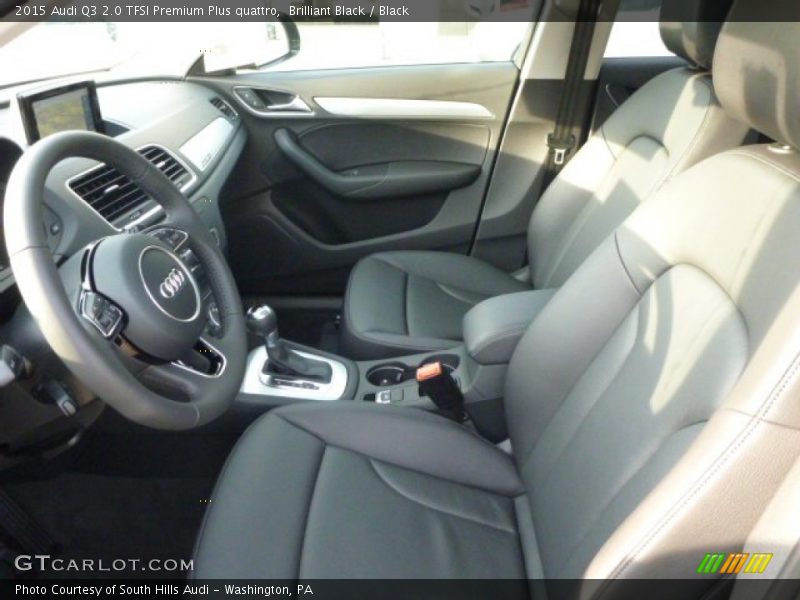 Brilliant Black / Black 2015 Audi Q3 2.0 TFSI Premium Plus quattro