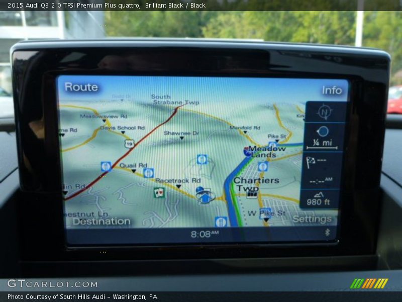 Navigation of 2015 Q3 2.0 TFSI Premium Plus quattro