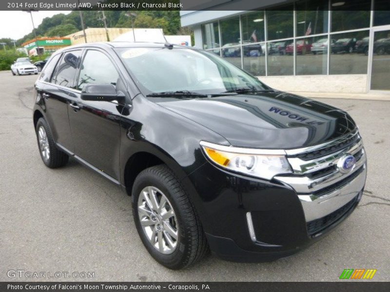Tuxedo Black / Charcoal Black 2014 Ford Edge Limited AWD