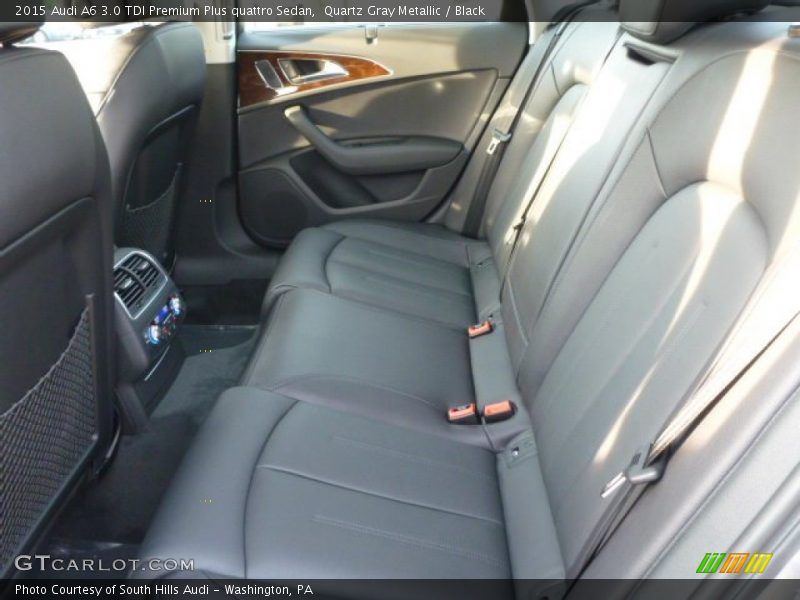 Quartz Gray Metallic / Black 2015 Audi A6 3.0 TDI Premium Plus quattro Sedan