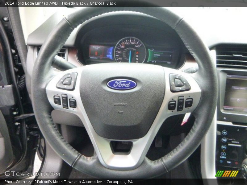 Tuxedo Black / Charcoal Black 2014 Ford Edge Limited AWD