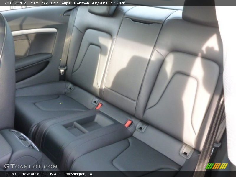 Monsoon Gray Metallic / Black 2015 Audi A5 Premium quattro Coupe