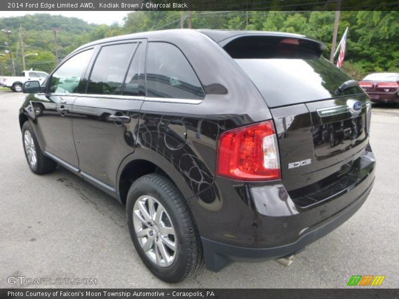 Kodiak Brown / Charcoal Black 2014 Ford Edge Limited AWD