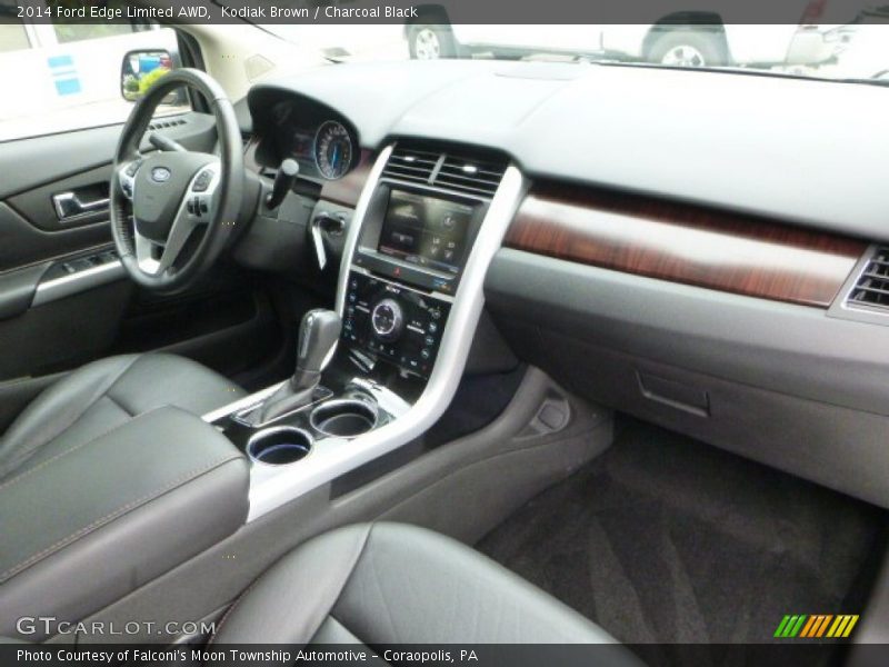 Kodiak Brown / Charcoal Black 2014 Ford Edge Limited AWD