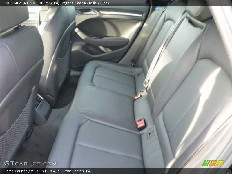 Mythos Black Metallic / Black 2015 Audi A3 2.0 TDI Premium
