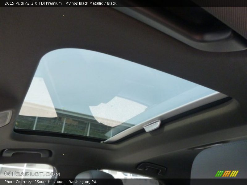 Mythos Black Metallic / Black 2015 Audi A3 2.0 TDI Premium
