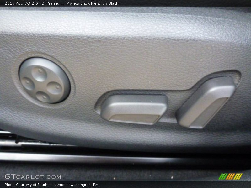 Mythos Black Metallic / Black 2015 Audi A3 2.0 TDI Premium