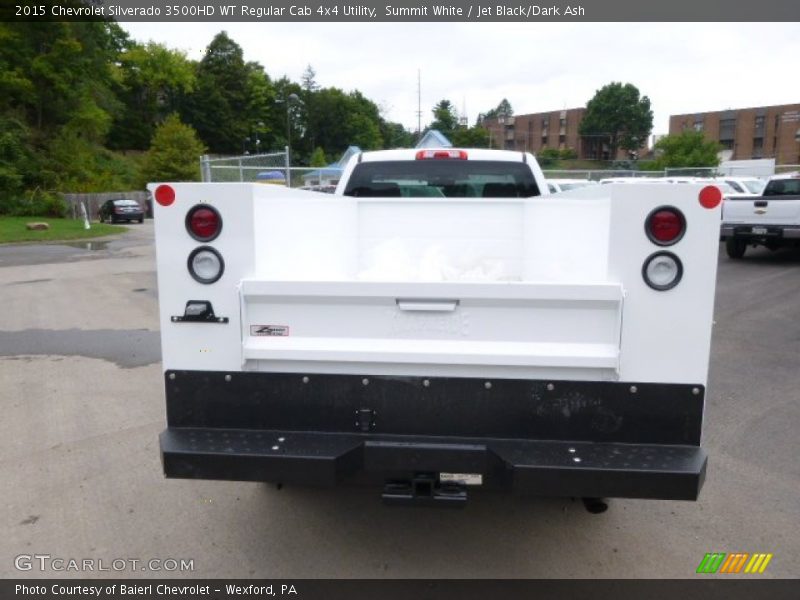 Summit White / Jet Black/Dark Ash 2015 Chevrolet Silverado 3500HD WT Regular Cab 4x4 Utility