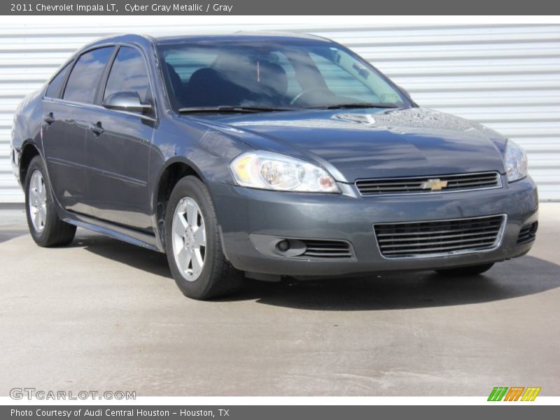 Cyber Gray Metallic / Gray 2011 Chevrolet Impala LT