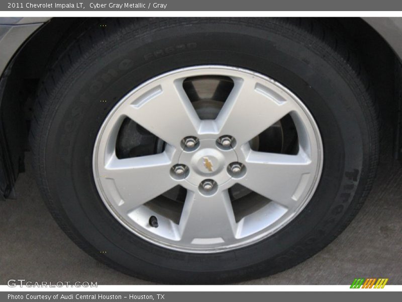 Cyber Gray Metallic / Gray 2011 Chevrolet Impala LT