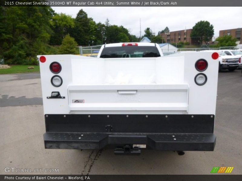Summit White / Jet Black/Dark Ash 2015 Chevrolet Silverado 3500HD WT Regular Cab 4x4 Utility
