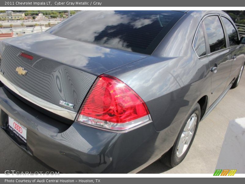 Cyber Gray Metallic / Gray 2011 Chevrolet Impala LT