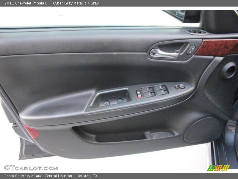 Cyber Gray Metallic / Gray 2011 Chevrolet Impala LT