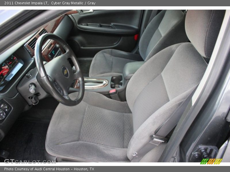 Cyber Gray Metallic / Gray 2011 Chevrolet Impala LT