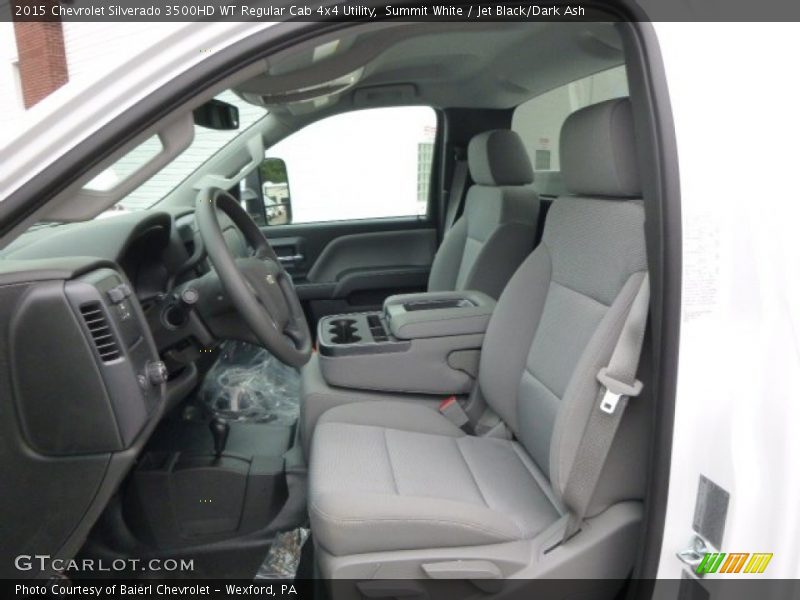 Summit White / Jet Black/Dark Ash 2015 Chevrolet Silverado 3500HD WT Regular Cab 4x4 Utility