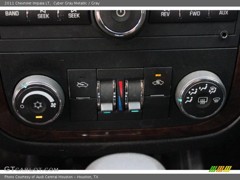 Cyber Gray Metallic / Gray 2011 Chevrolet Impala LT