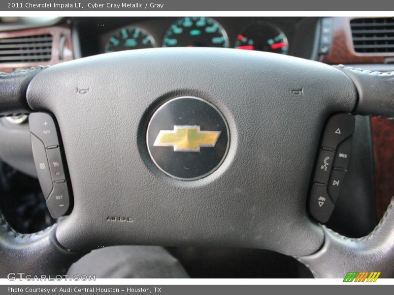 Cyber Gray Metallic / Gray 2011 Chevrolet Impala LT