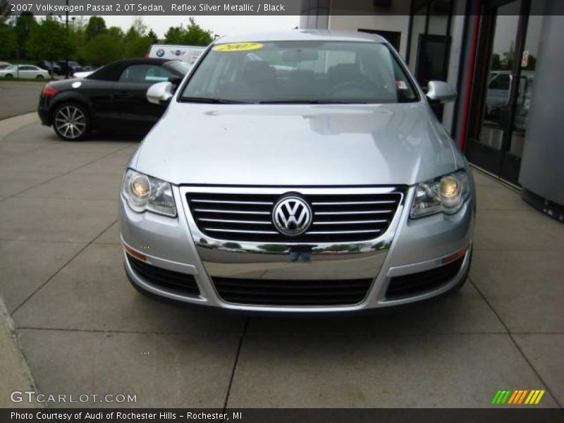 Reflex Silver Metallic / Black 2007 Volkswagen Passat 2.0T Sedan