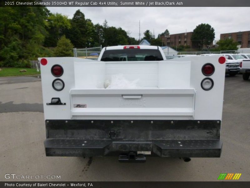 Summit White / Jet Black/Dark Ash 2015 Chevrolet Silverado 3500HD WT Regular Cab 4x4 Utility