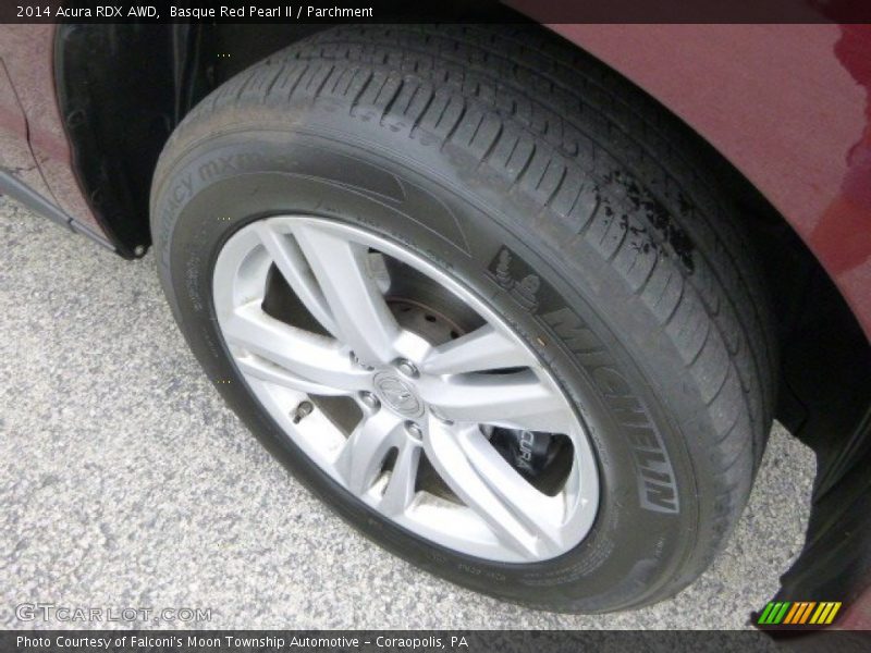 Basque Red Pearl II / Parchment 2014 Acura RDX AWD