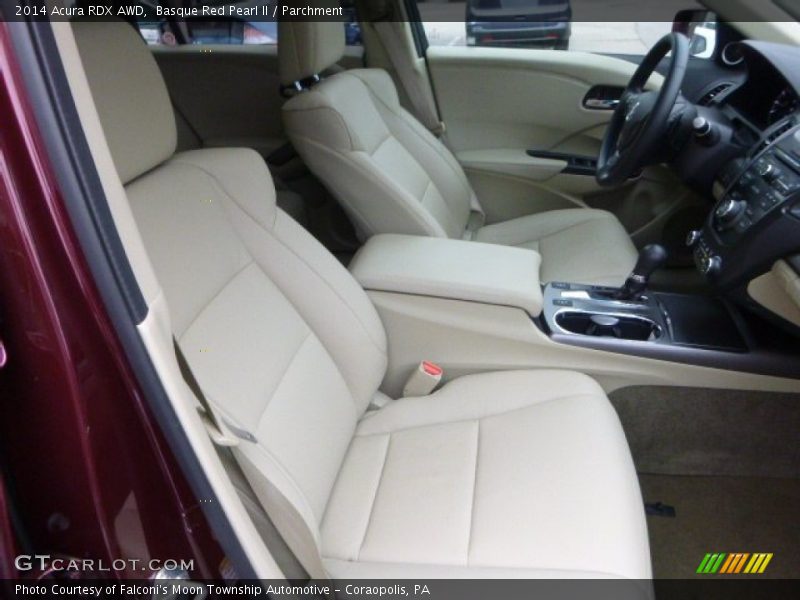 Basque Red Pearl II / Parchment 2014 Acura RDX AWD
