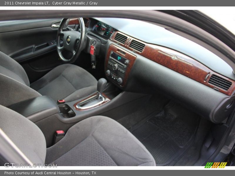 Cyber Gray Metallic / Gray 2011 Chevrolet Impala LT