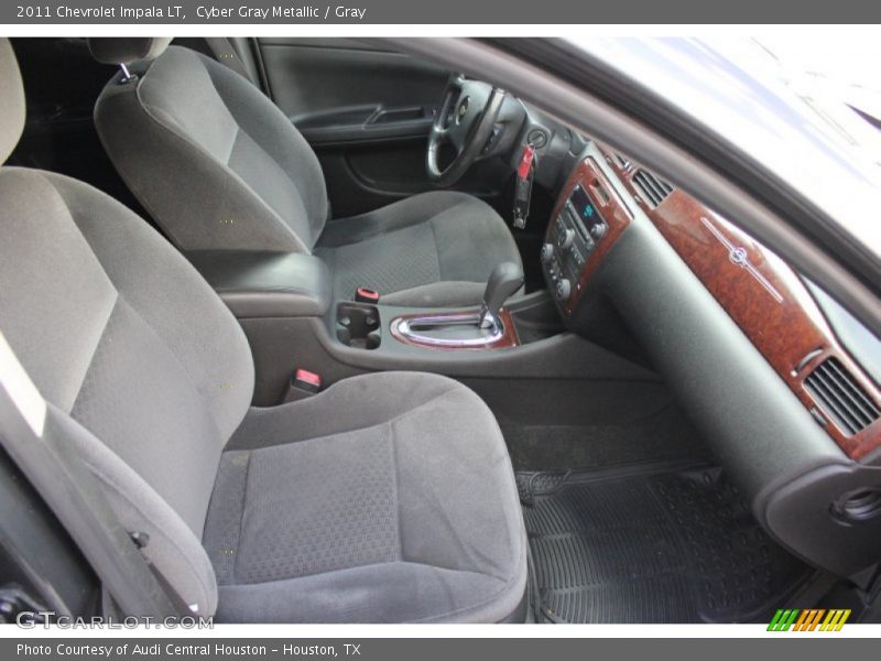 Cyber Gray Metallic / Gray 2011 Chevrolet Impala LT