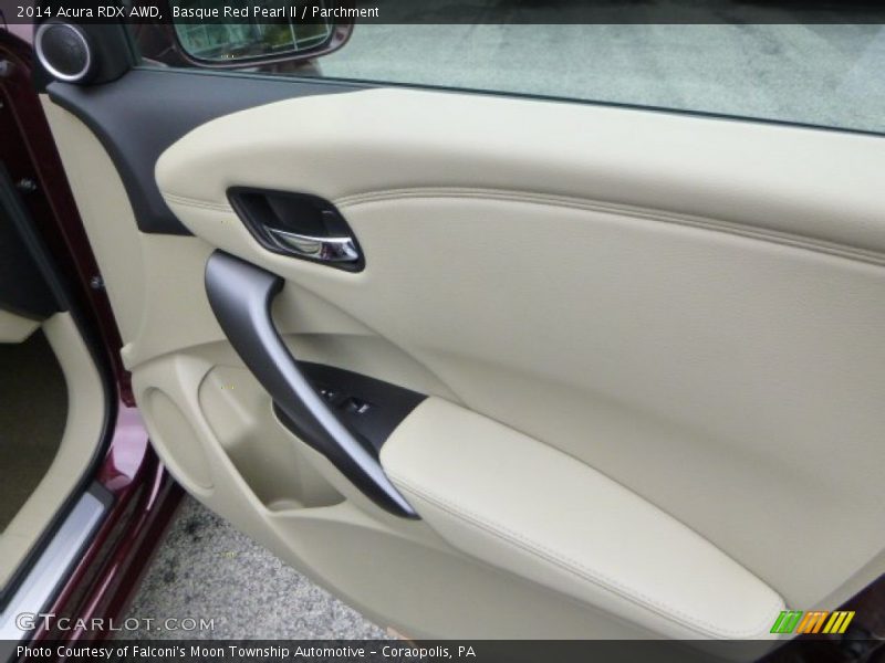 Basque Red Pearl II / Parchment 2014 Acura RDX AWD