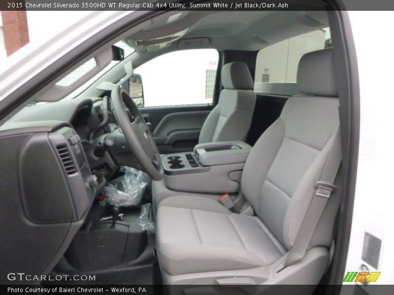 Summit White / Jet Black/Dark Ash 2015 Chevrolet Silverado 3500HD WT Regular Cab 4x4 Utility