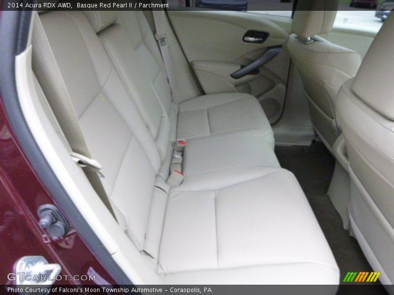 Basque Red Pearl II / Parchment 2014 Acura RDX AWD