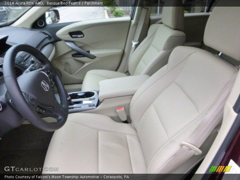Basque Red Pearl II / Parchment 2014 Acura RDX AWD
