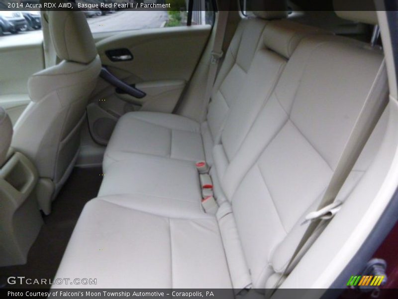 Basque Red Pearl II / Parchment 2014 Acura RDX AWD