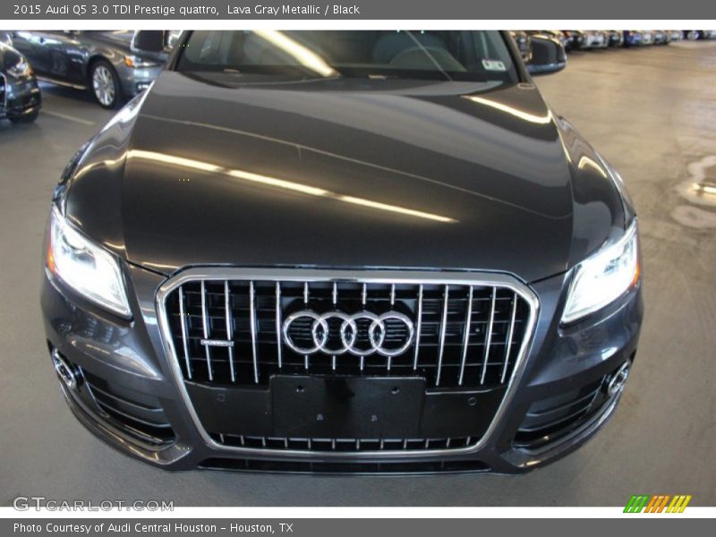Lava Gray Metallic / Black 2015 Audi Q5 3.0 TDI Prestige quattro