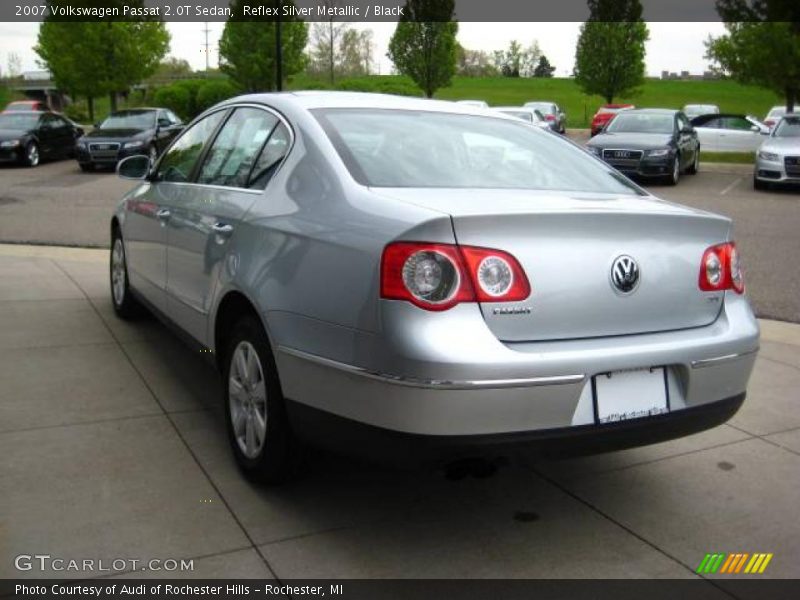 Reflex Silver Metallic / Black 2007 Volkswagen Passat 2.0T Sedan