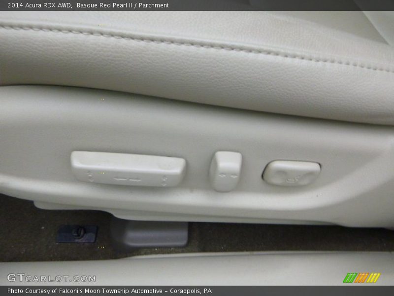 Basque Red Pearl II / Parchment 2014 Acura RDX AWD
