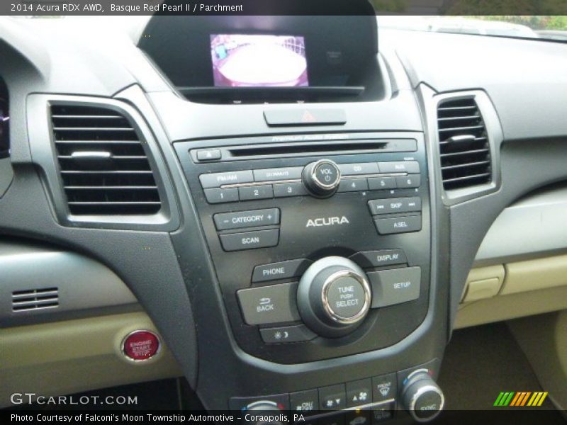 Basque Red Pearl II / Parchment 2014 Acura RDX AWD